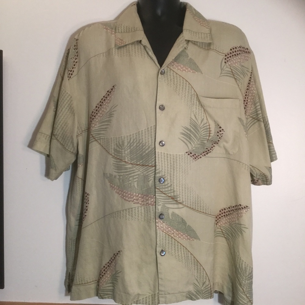 AUREUS SILK XL Men’s Hawaiian short sleeve shirt
